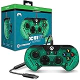 Hyperkin X91 Ice Wired Controller for Xbox One/ Windows 10 PC (Aqua Green) - Officially Licensed By Xbox - Xbox One