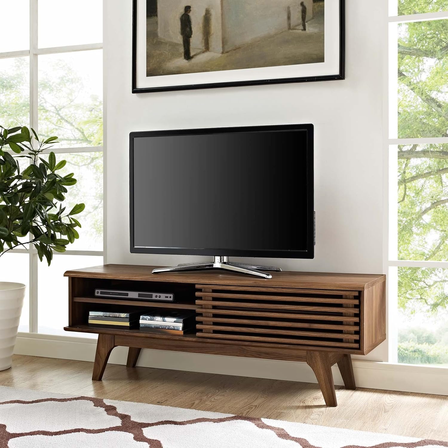 Modway Render 48” TV Stand, Walnut Amazon.ca Home & Kitchen