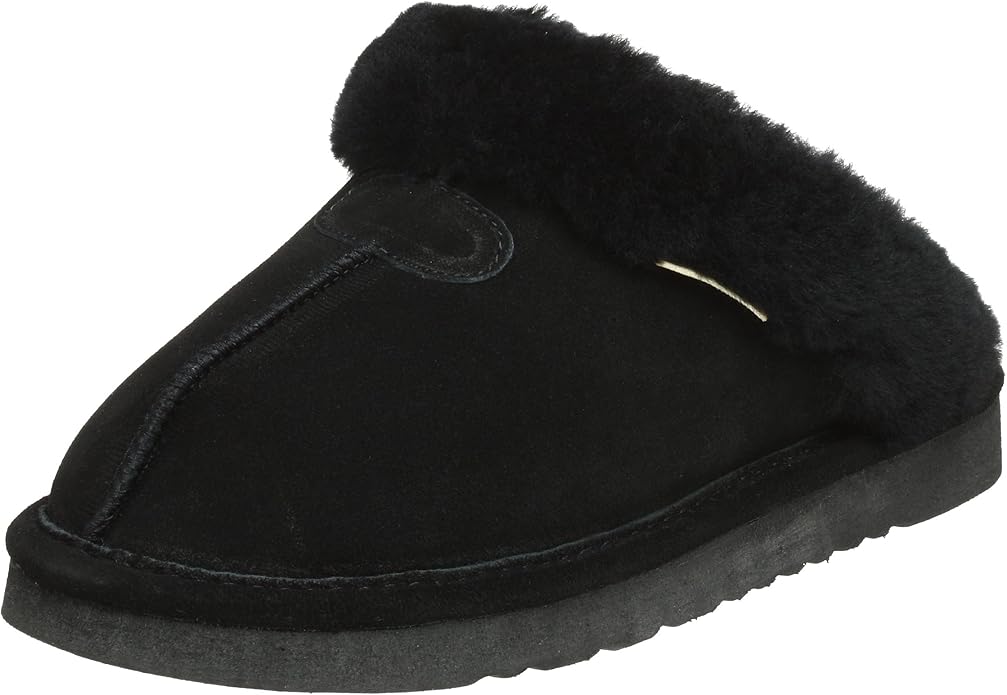 bearpaw retro loki suede slipper