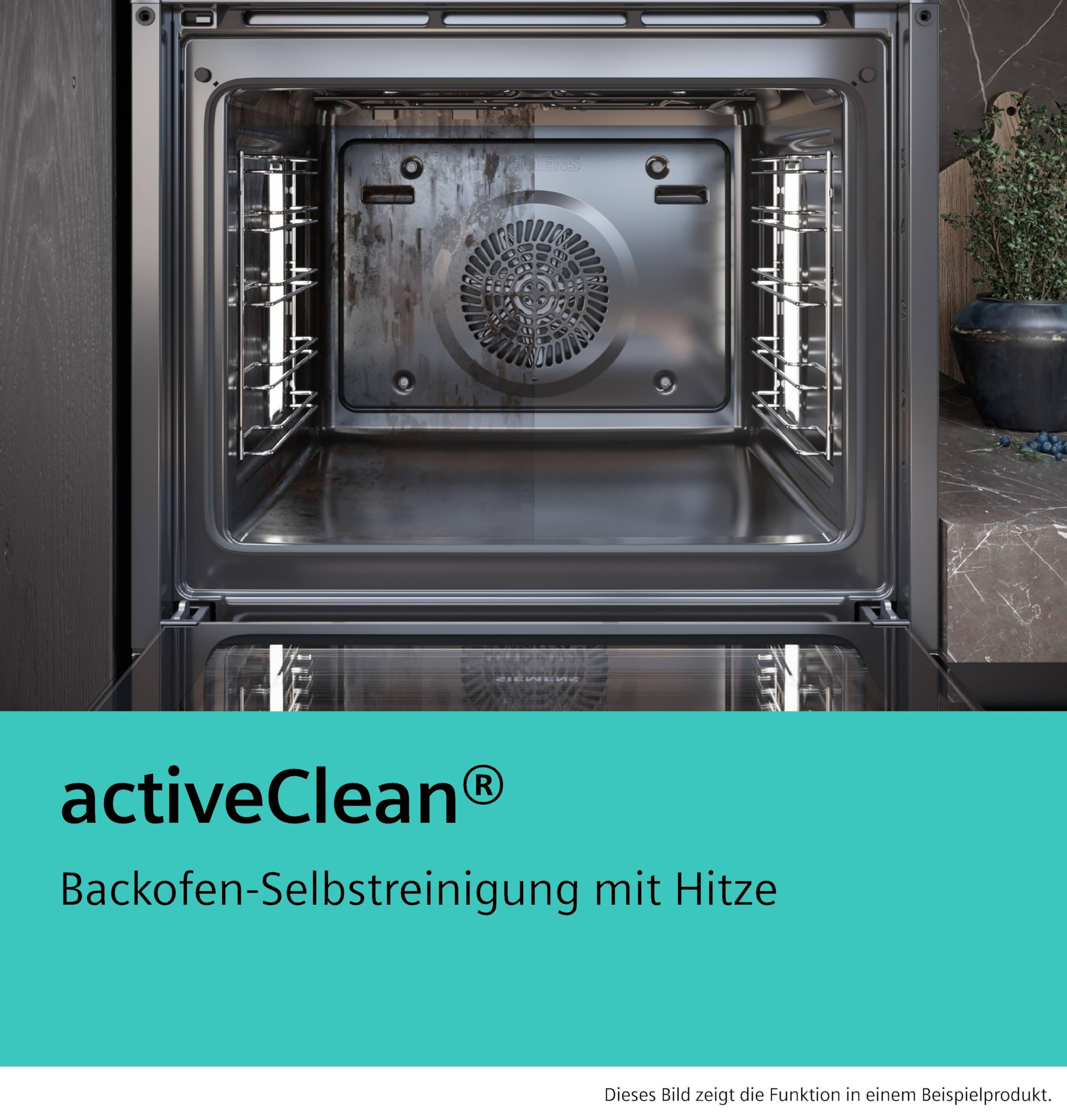 Siemens HB572ABS3, Stiftung Warentest GUT (2,0)*, iQ300 Einbau-Backofen 60x60 cm, Air Fry, Pyrolyse Selbstreinigung, LED-Touchbedienung, 3D Heißluft, Schnellaufheizung, cookControl10 9