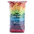 friendly loom PRO Size Lotta Loops Rainbow Cotton Loops Makes 6 (8" x 8") Potholders by Harrisville Designs Made in The USA