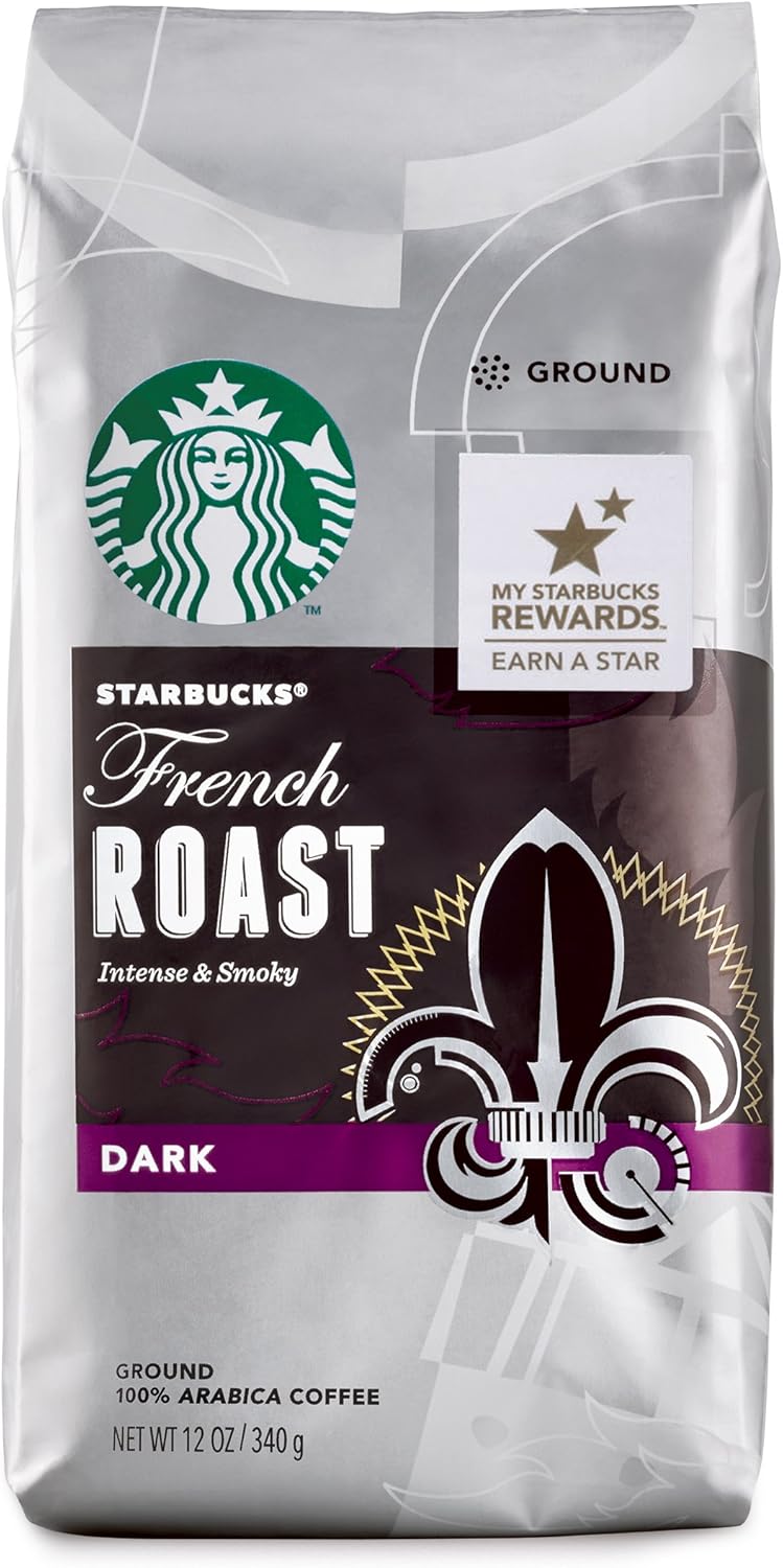 Starbucks French Roast Ground Coffee, 12 oz Amazon.co.uk Grocery