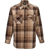 Vertx Last Line Mens Long Sleeve Plaid Flannel