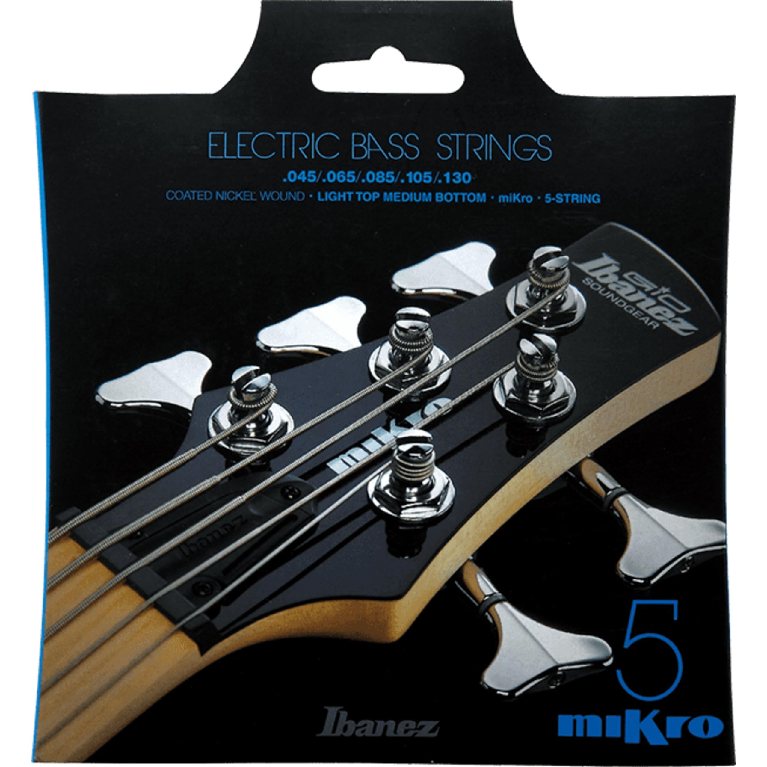 Ibanez IEBS5CM IEBS 5 Coated Nickel Wound Micro Bass Guitar Strings