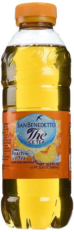 San benedetto mineral waters 50.7 floz 1.5l san benedetto Ice tea - Peach (720196150050)