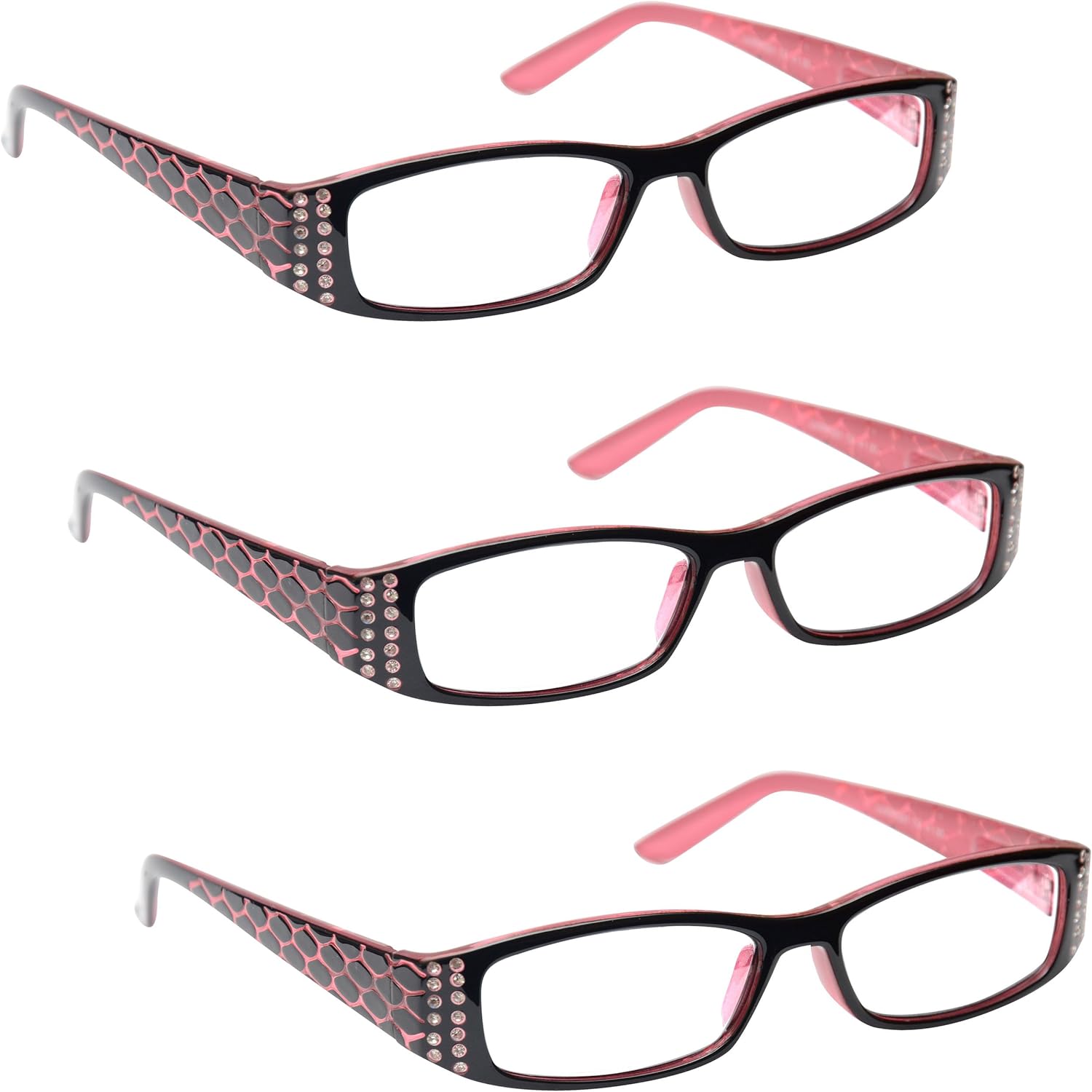 L141 Occhiali Da Lettura Di Alta Qualità + Custodia/cerniere A - Foto 8