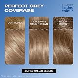 Clairol Lasting Colour Permanent Hair Dye 8A Medium Ash Blonde Grey Coverage view 4