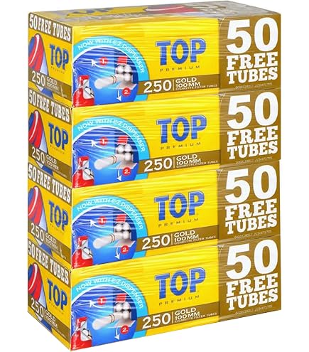 best ultra light cigarette tubes Filter Flavor Amazon.com: Top Gold Light RYO
