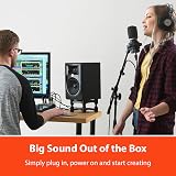 JBL 308P MKII Studio Monitor 8 Inch Active 1 Inch Tweeter Bi Amplified view 3