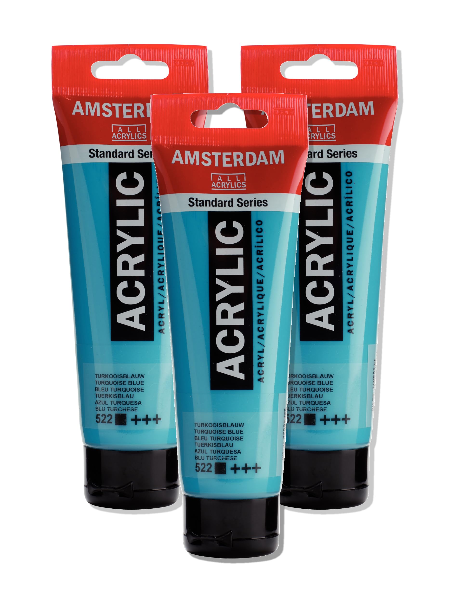 Amsterdam Standard Series Acrylic Tube 120 ml Turquoise Blue 522 (17095222)