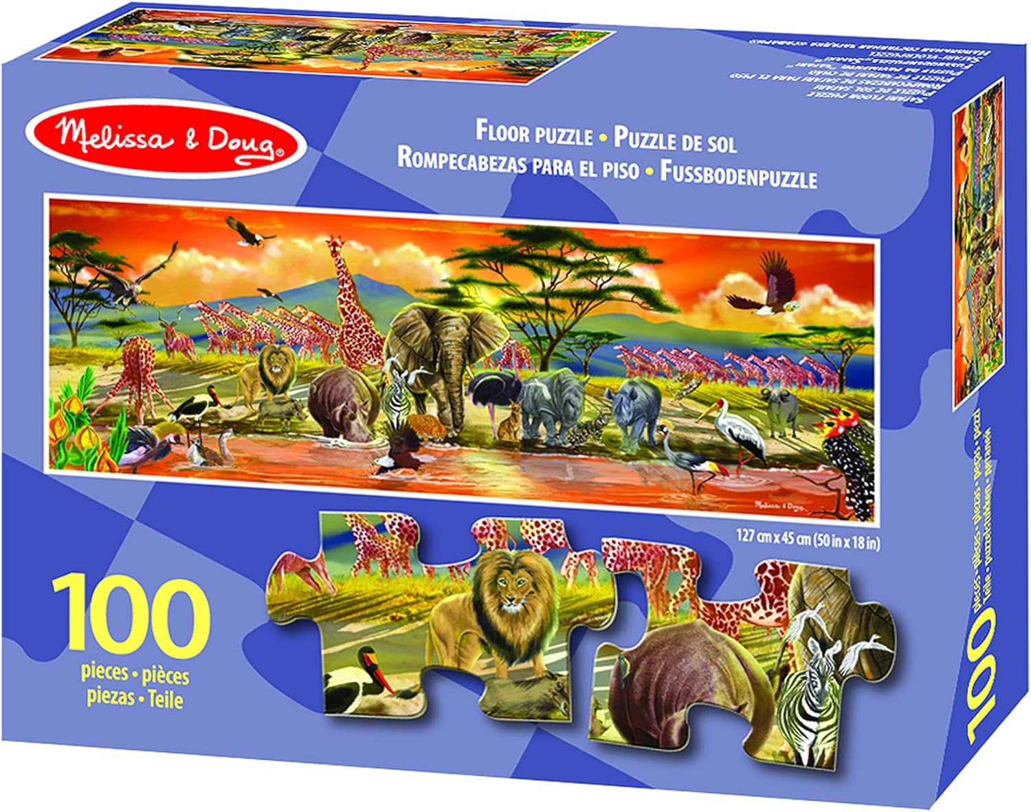 melissa and doug safari floor puzzle