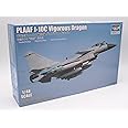 Trumpeter 1/48 Chinese Air Force J-10C Fighter Airplane Vigoras Dragon Plastic Model 05826 Molded Color