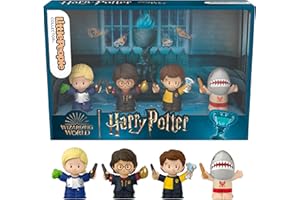 Little People Collector Harry Potter and The Goblet of Fire Special Edition Set for Adults & Fans, 4 Figures in a Display Box