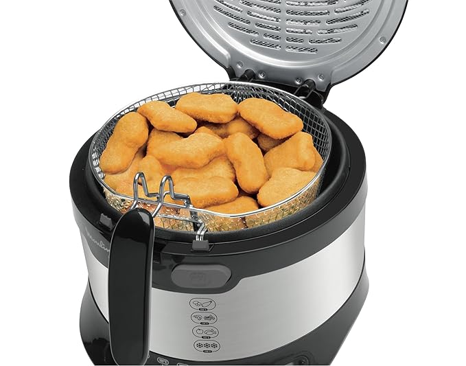 Moulinex AF179D Freidora, 1900 W, 2.1 L, color negro y plata: Amazon.es: Hogar