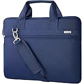 Voova Laptop Bag 15.6 Inch, 360° Protective Laptop Case Sleeve Compatible with MacBook Air 15 M2/M3/M4, MacBook Pro 15/16, 15-16” Lenovo Dell Hp, Waterproof Computer Bag Slim Briefcase, Blue