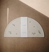 Mushie Silicone Placemat for Kids Non-Slip 48 x 23 cm Lilac Flowers view 2