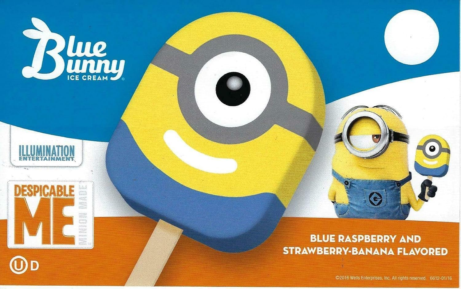 blue bunny ice cream stuffed animal