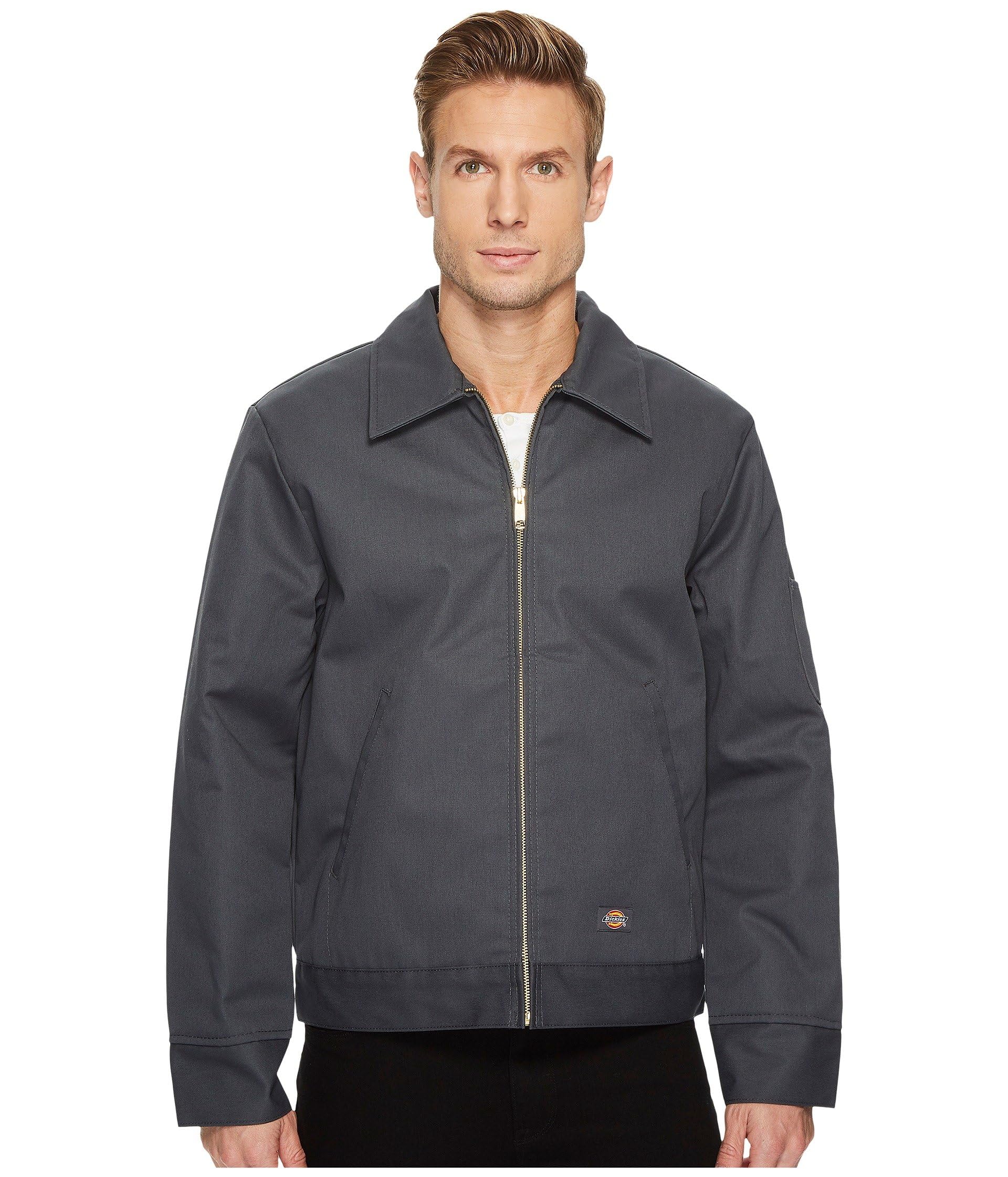 Dickies Insulated Twill Eisenhower Jacket Charcoal