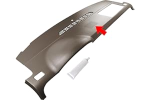 DashSkin Dash Cover Cap Compatible with 2007-2014 Tahoe Suburban Yukon Avalanche w Dash Speaker in Cashmere (Single Glovebox Silverado Sierra ONLY) - Made in The USA