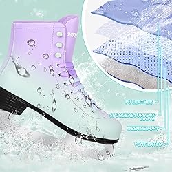SMOOJOY Figure Skates for Women and Men Classic Ice
