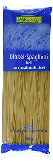 Rapunzel Dinkel-Spaghetti hell aus Deutschland, 6er Pack (6 x 500 g)