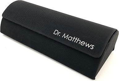 engraved eyeglass case