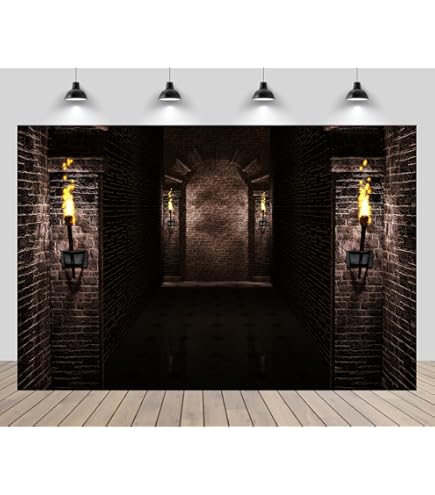 BELECO 2.1x1.5m Fabric Medieval Tavern Bar Backdrop For Photography Fantasy Dining Hall With Tables Laid For Great Feast Ancient Tavern Banner For Party Decorations Viking Backdrop Studio Photo Prop - View #4