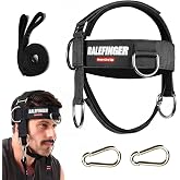 Neck Harness Weight Lifting-Neck Trainer Cable Attachment,Neck Exerciser with Heavy Duty Rope for Home Gym