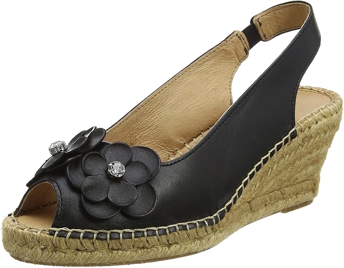 Carvela Comfort Women's Poppy Np Espadrilles, Black (Black), 4 UK 37 EU