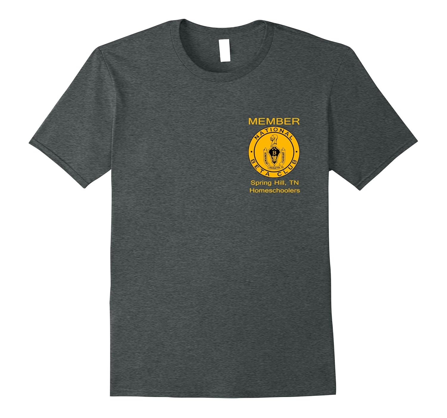 Spring Hill Homeschoolers Senior Beta Club Member shirt-ANZ