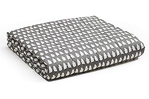 YnM Kids Weighted Blanket — Heavy 100 Percent Oeko-Tex Certified Cotton Material with Premium Glass Beads (Penguin, 41''x60'' 7lbs), Suit for One Person(~60lb) Use on Twin Bed
