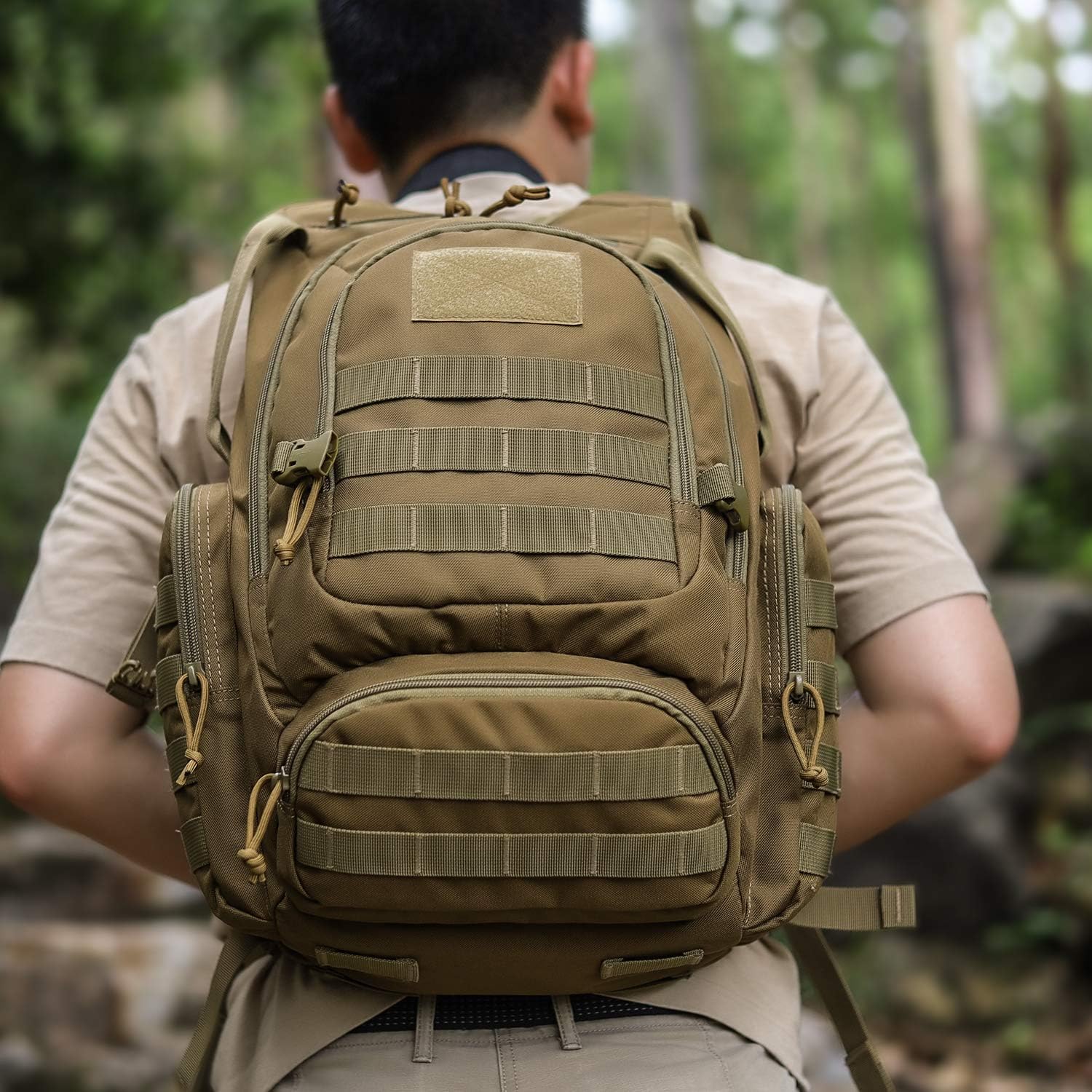 Mardingtop Tactical Backpack Military Rucksack 28L For Men Women Patrol MOLLE Assault Bag Daypack Or Motocycling pack for Outdoor Camping Hiking Sport Travel - Image 3