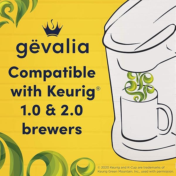 GEVALIA COLOMBIA MEDIUM ROAST K-CUP COFFEE PODS (24 CT BOX)