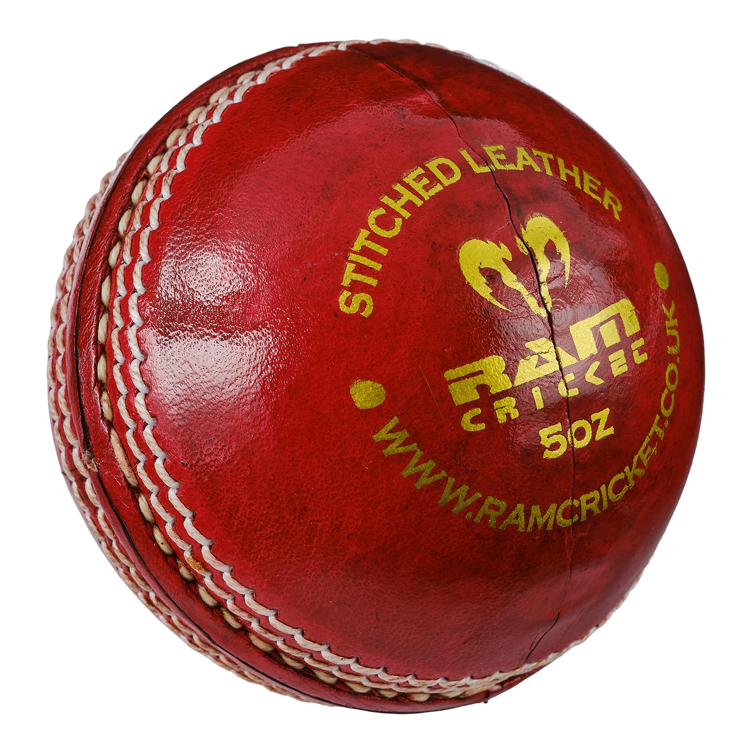 Ram Cricket - Academy Ball - Red - 5 oz - Pack of 6