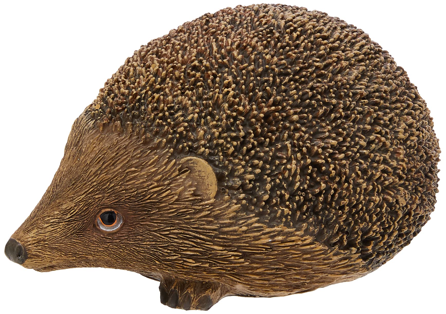Festive Productions Polyresin Hedgehog Decoration, Brown, Large