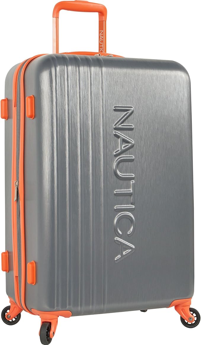 Nautica Hardside Spinner Wheels Luggage 28 Inch Expandable Extra