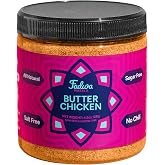 Fadwa Masala Butter Chicken Spice Mix - 4.5 oz Jar, Salt &amp; Sugar Free, Non-Spicy Authentic Desi Spices for Pakistani &amp; Indian Cooking, Curry, Garam Masala - No Artificial Ingredients - Gluten Free
