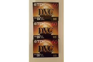 TDK Mini Digital Video Cassette (3 Pack Cassettes)