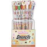 Candy Counter Smencils Cylinder - HB #2 Scented Pencils, 50 Count, Gifts for Kids, Party Favors, Classroom Rewards