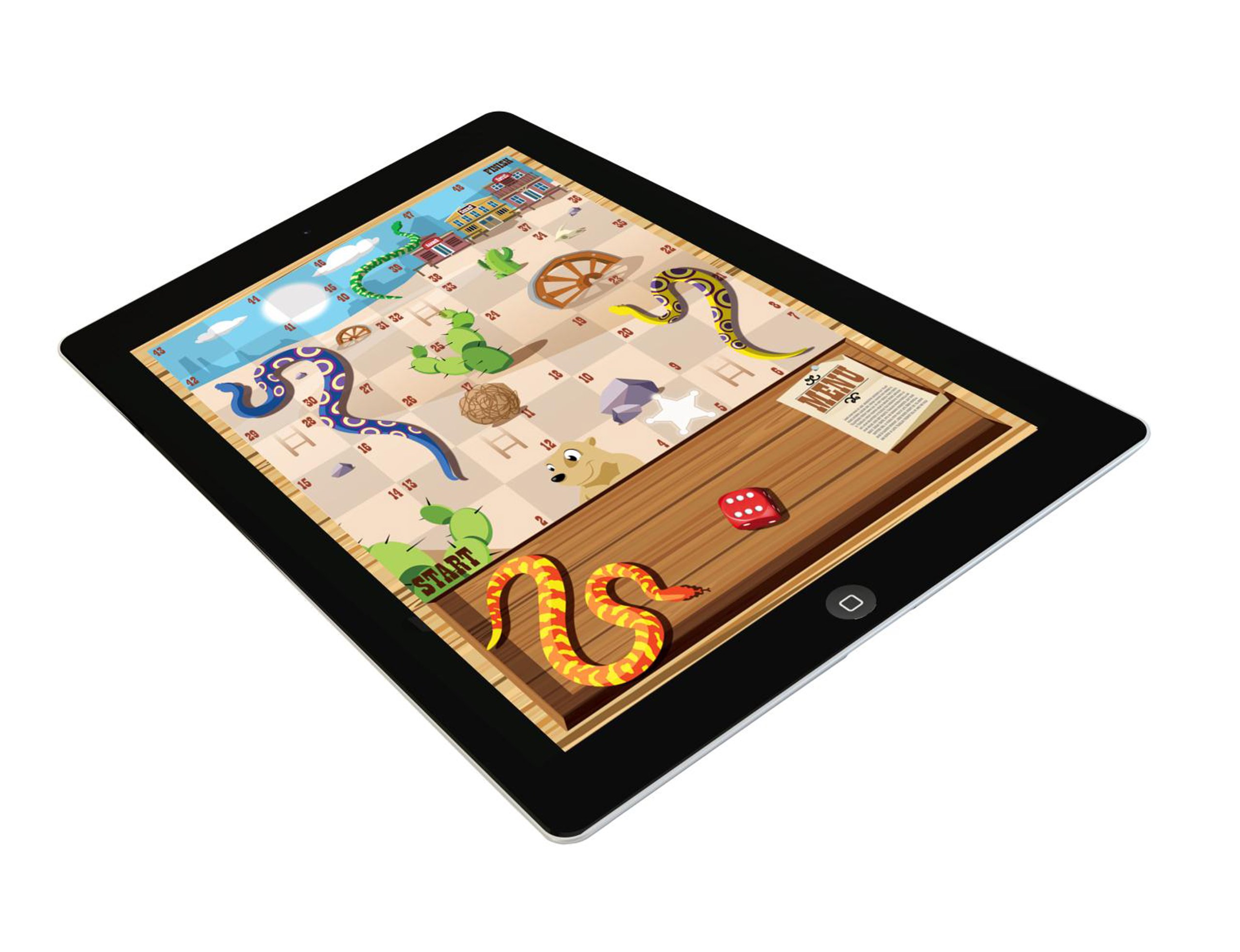 Jumbo iPieces App and Interactive Game Compatible with iPad/2/3/4 with Retina Display - Snakes & Ladders