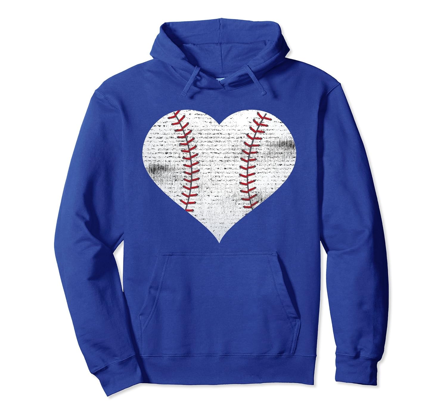 Heart Baseball Hoodie - Baseball Stitch Hoodie-anz