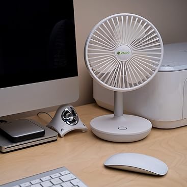 Ventilador inalámbrico portátil MeacoFan 260C con luz nocturna – 14