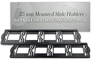 Plustek 2 x 35 mm Mounted Slide Holders (Positive), for OpticFilm 72~83 Series use only (8100 & 8200i & 8300i)