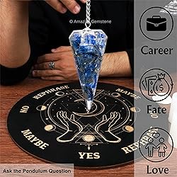 Kyanite Orgone Crystal Pendulums for Divination and