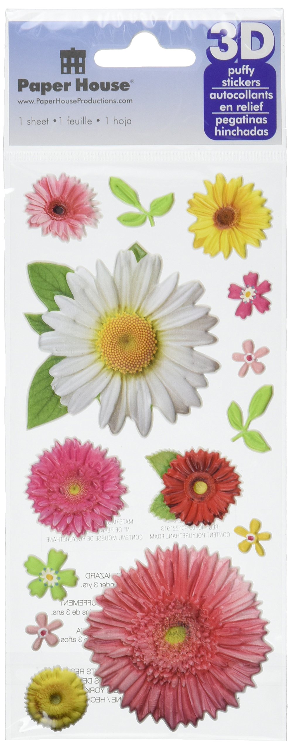 Paper House Productions Stickers, Multi-Coloured, Medium