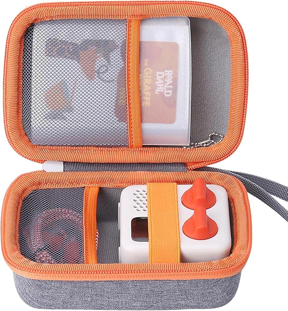 co2CREA Hard Case for Yoto Mini with Card Holder 36 Cards Storage