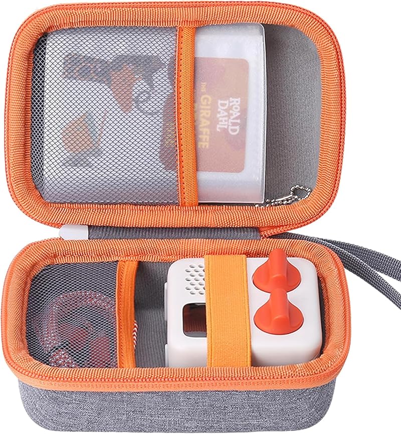 co2CREA Hard Case for Yoto Mini with Card Holder 36 Cards Storage
