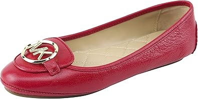 michael kors loafers womens red