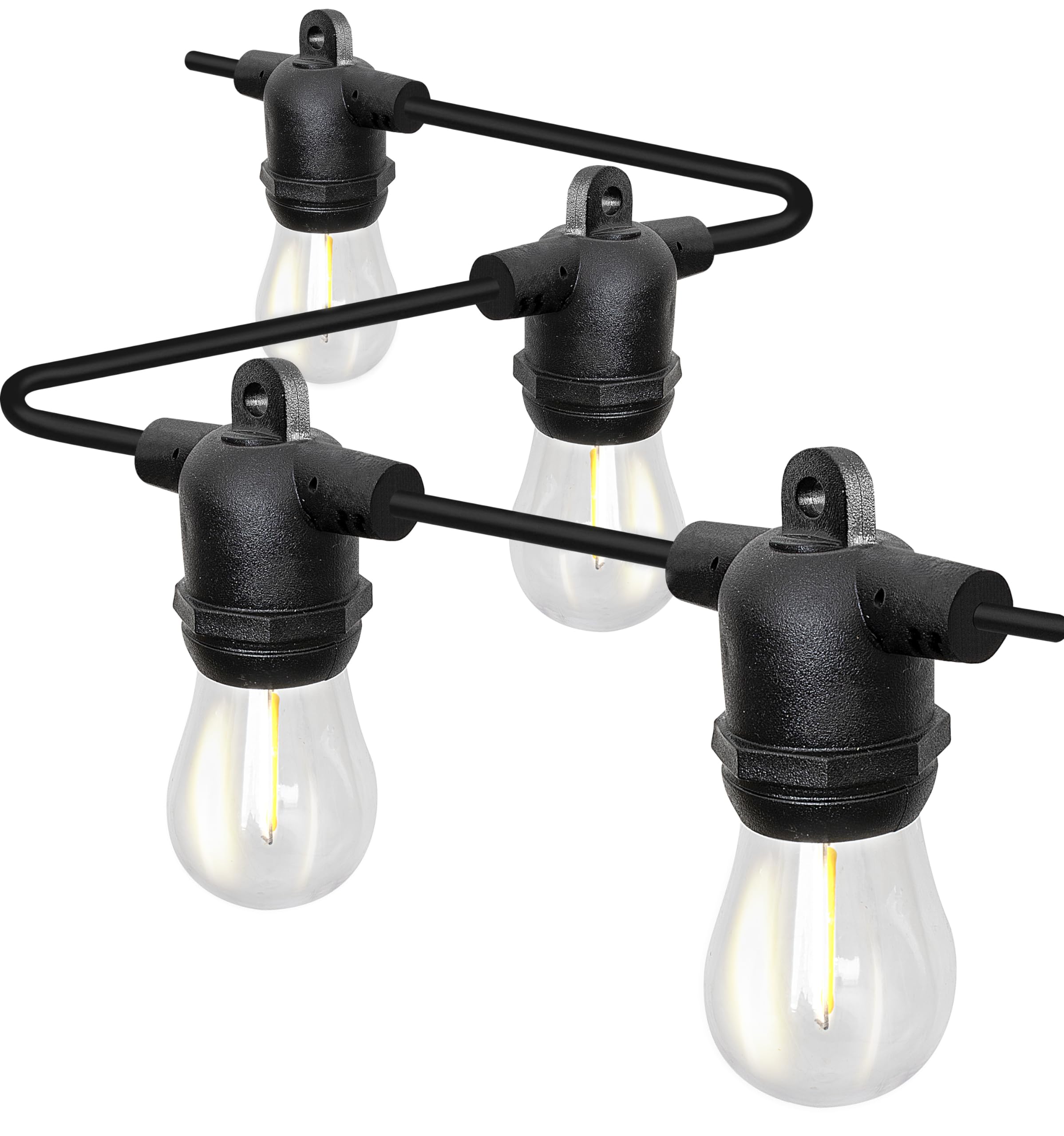 Luceco Exterior 12V Low Voltage Festoon 5M 2700K Extension Pack - 10 Bulbs