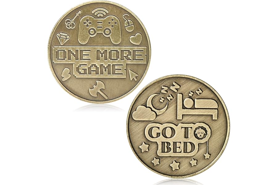Gift Idea: WUSUTE Gamer Decision Coin for Him